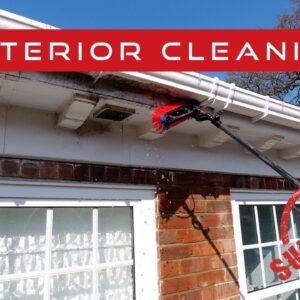 Satisfying Gutter Cleaning